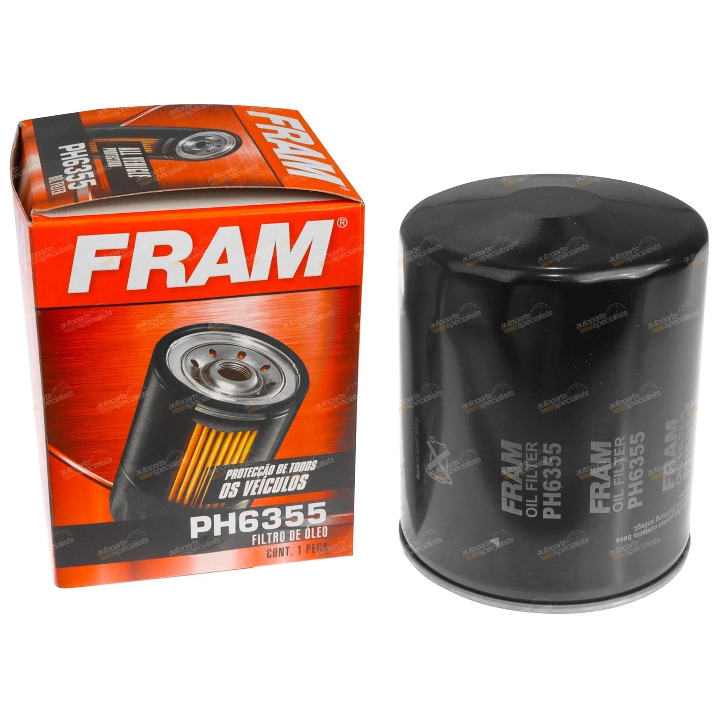 Engine Oil Filter for Ford Courier PD 2.5L 4cyl (1996-1999)