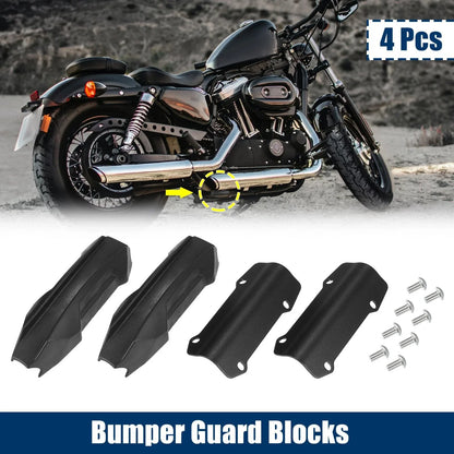 4 x Motorcycle Guard Crash Bar Bumper Block for BMW R1250GS Adventure F800GS