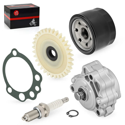 Oil Pump & Gasket & Oil Filter Gear for Yamaha Raptor 660R (2001–2005)