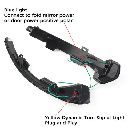 LED Dynamic Turn Signal Light for VW Passat B8, Golf (2015-2023)