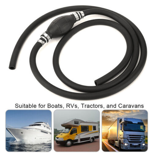 5/16" Fuel Gas Hose Line Assembly with Primer Bulb for Marine Outboard Motors