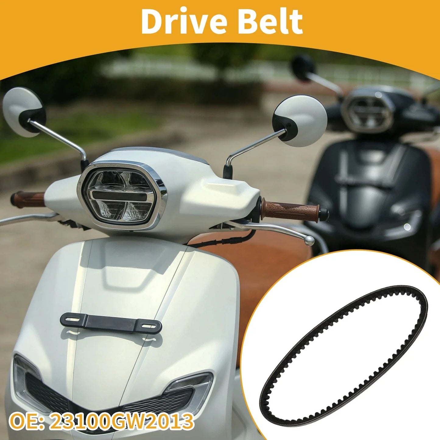 Drive Belt V-Belt for Honda SFX50 Motorcycle (1995-2001)