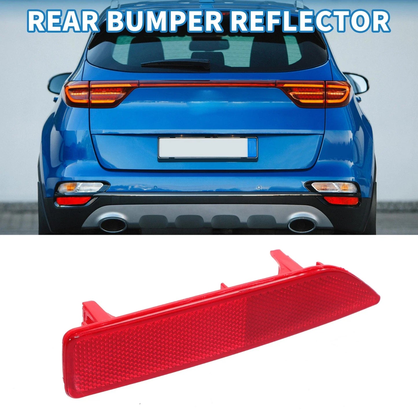 Rear Right Side Bumper Reflector for Honda Crosstour (2013-2015)