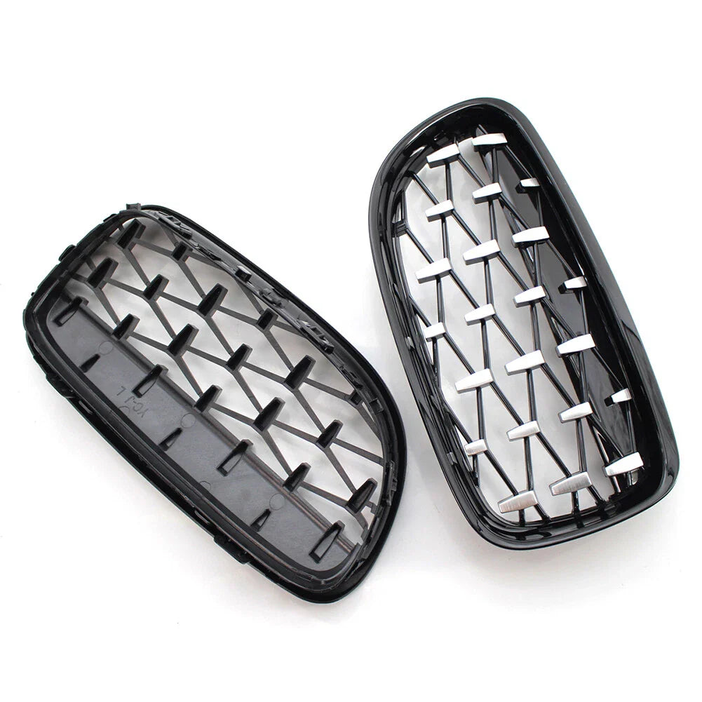 Diamond Front Kidney Grille for BMW 3 Series E90 E91 (2008-2012)