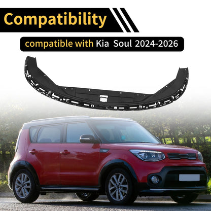 Radiator Support Cover for Kia Soul (2024–2026) No. 86390K0000, ABS Black