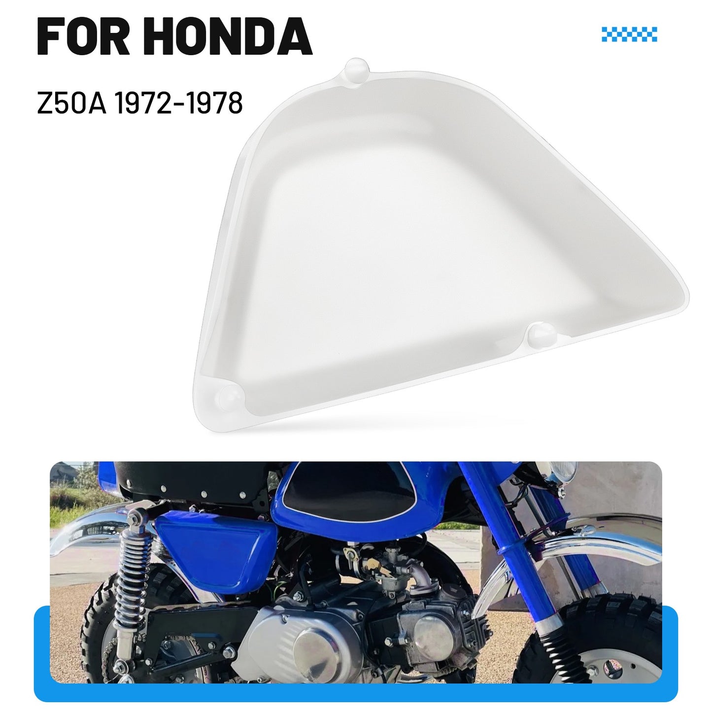 Left Side Cover for Honda Z50 Mini Trail (1972–1978)