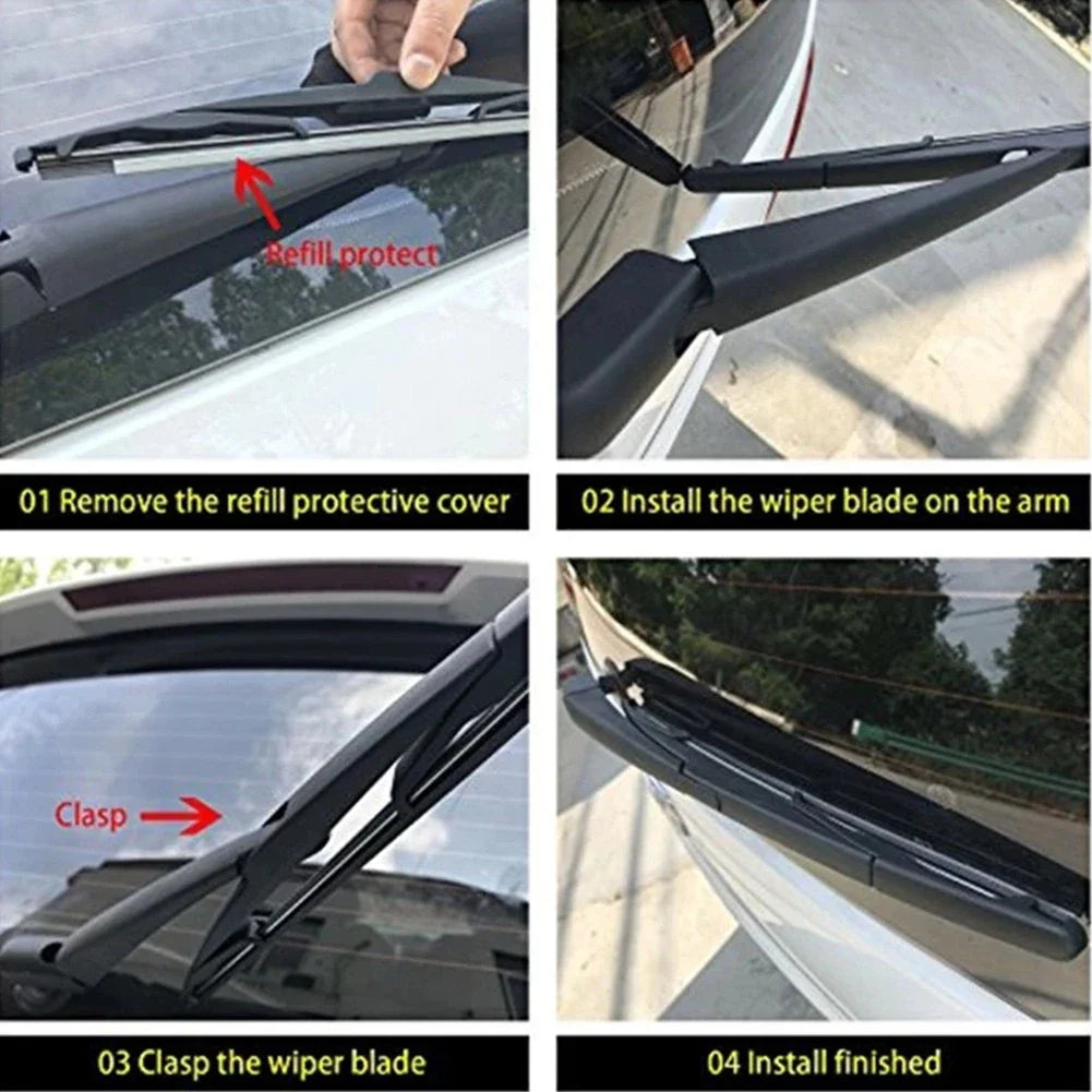Rear Wiper Arm Blade Set for Hyundai Santa Fe (2006-2012)