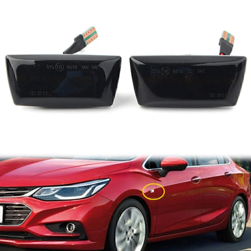 Dynamic LED Side Marker Lights for Opel Astra H, Zafira B, Insignia A (2004-2019)