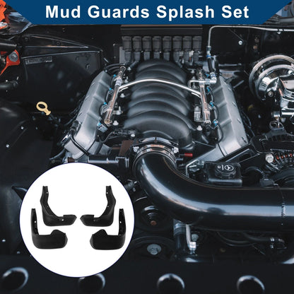 Mud Flaps Splash Guards Front & Rear for Honda Fit Hatchback (2003-2007)