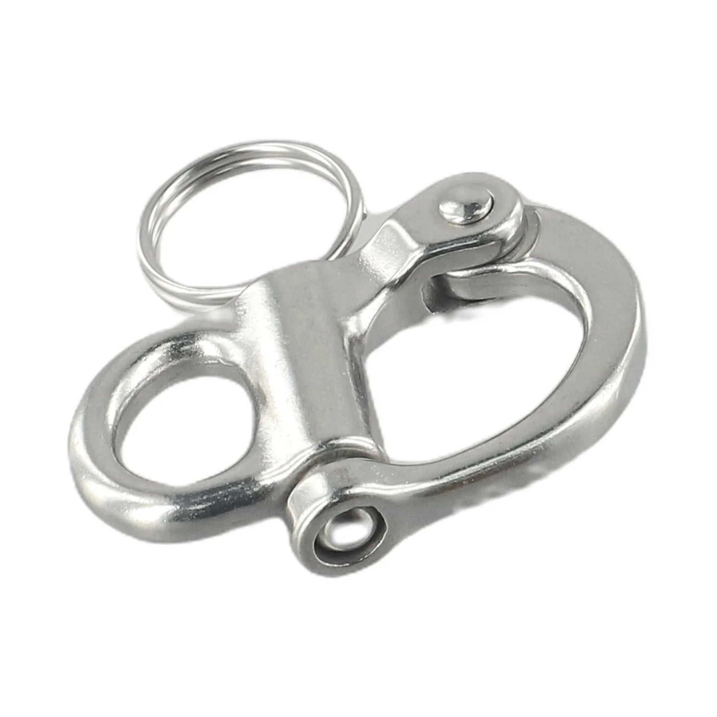Shackle Eye Fittings Hook Marine Quick Release Replacement Silver