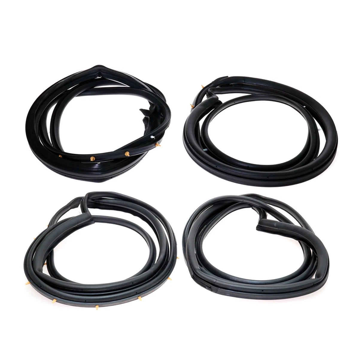 Set of 4 Weatherstrips for Toyota Corolla (1991–1998)