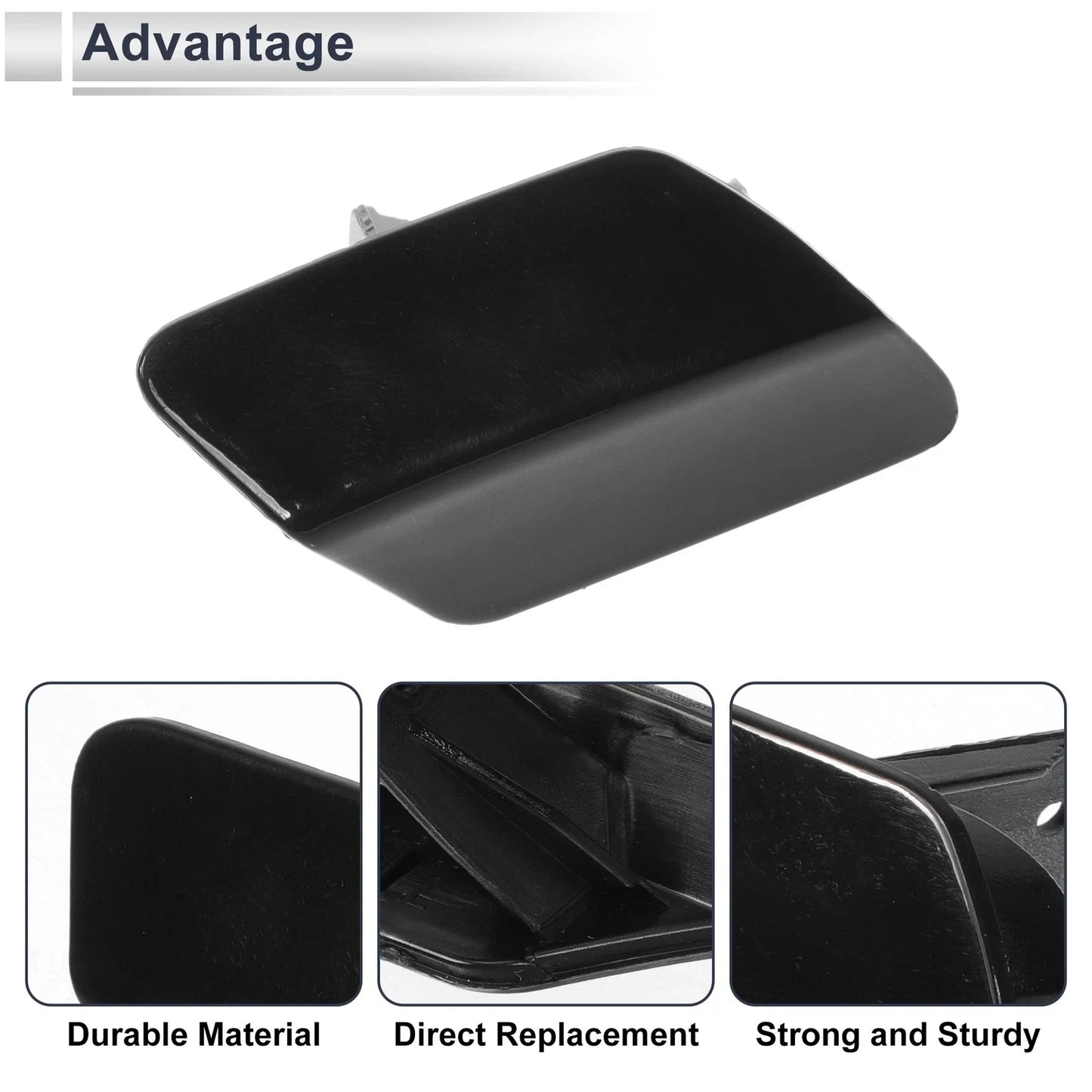 Front Right Washer Nozzle Cover Cap 2.0L L4 for BMW 320i