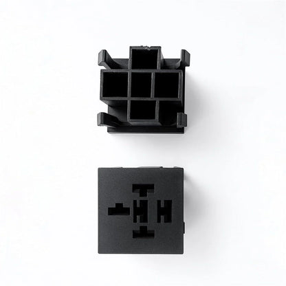 5 x Relay Connector Socket for Fuse Box - 4 Pin & 5 Pin