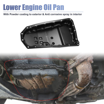 1pc Engine Oil Pan for Nissan Juke (2011–2014) No. 313901XF01
