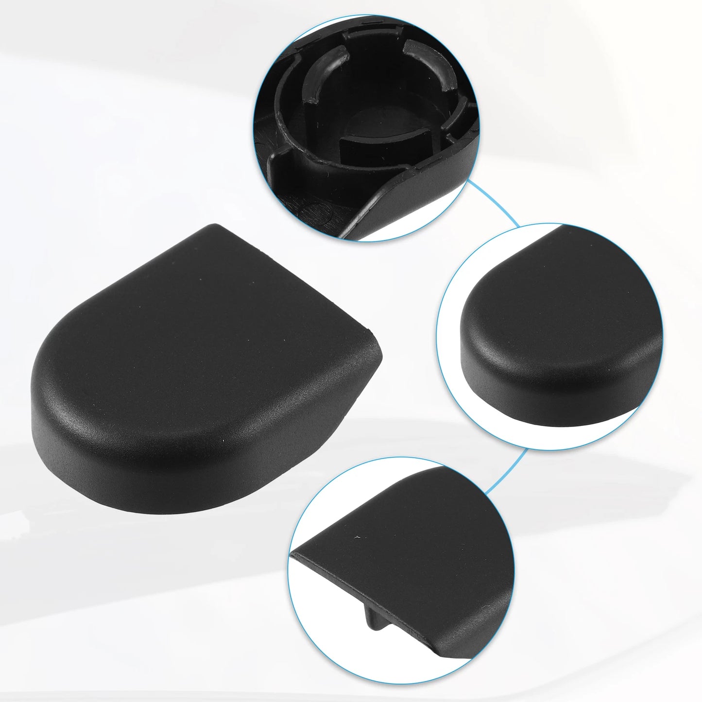 2 Pcs Rear Windshield Wiper Arm Nut Cover Cap for Toyota RAV4