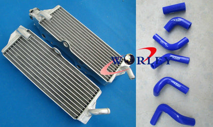 Aluminum Radiator + Hose for Husqvarna TC250 TE250 TE450 TC450/510 (2003–2009)