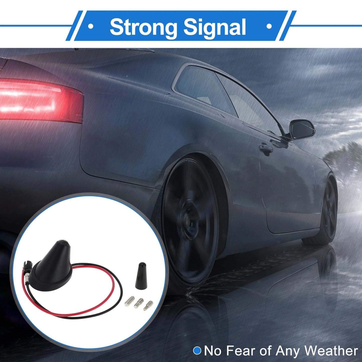 Antenna Roof Aerial for Mini R50 R52 R53 (2002–2013) Black