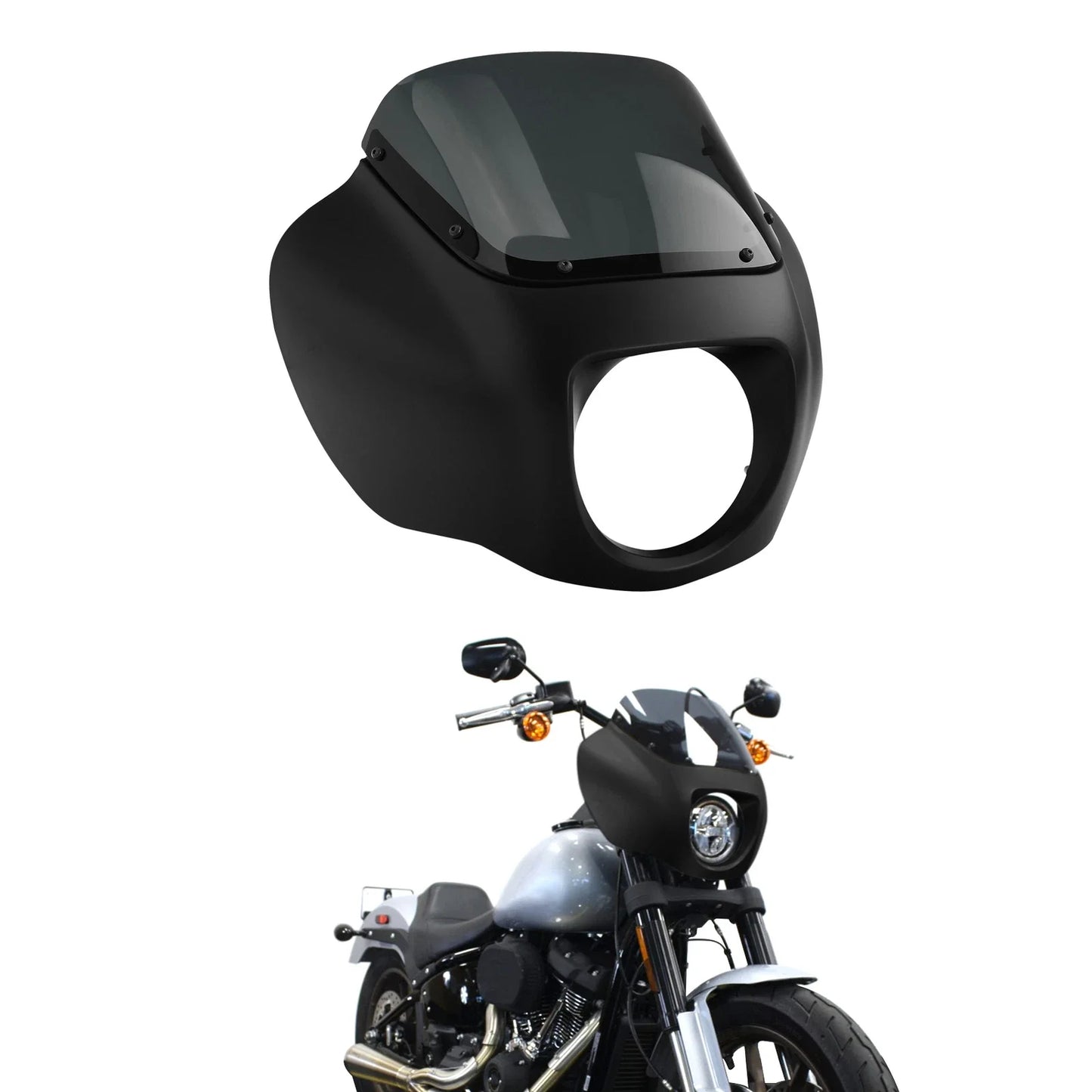 Headlight Fairing with Bracket for Harley Softail FXST FXBBS (2018-2025)