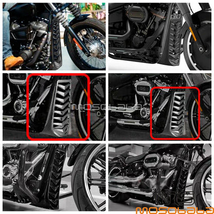 Radiator Guard Chin Spoiler for Harley Softail Street Fat Bob FXBB FXFB (2018-20)