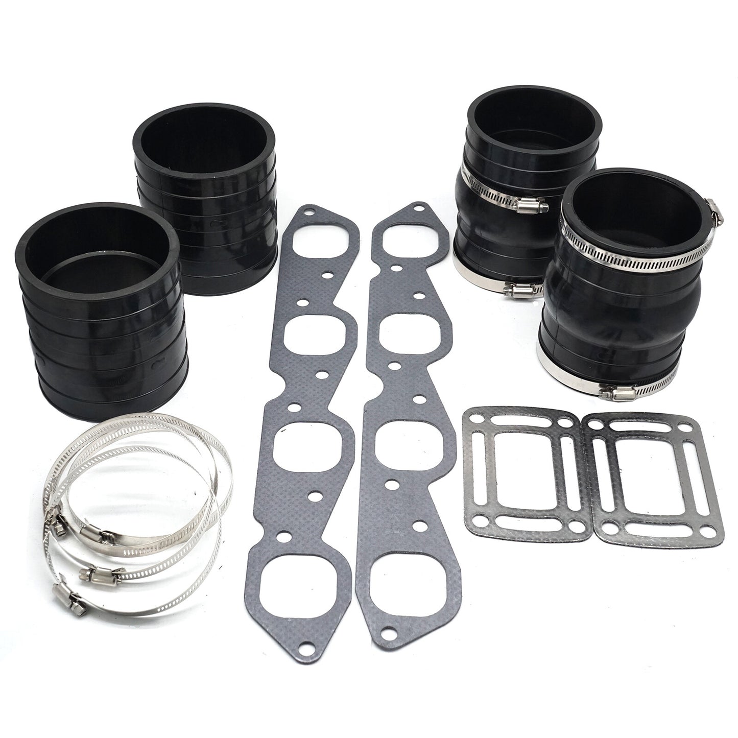 Exhaust Bellow Hose Kit for OMC 7.4/8.2L V8 (1978–1995)
