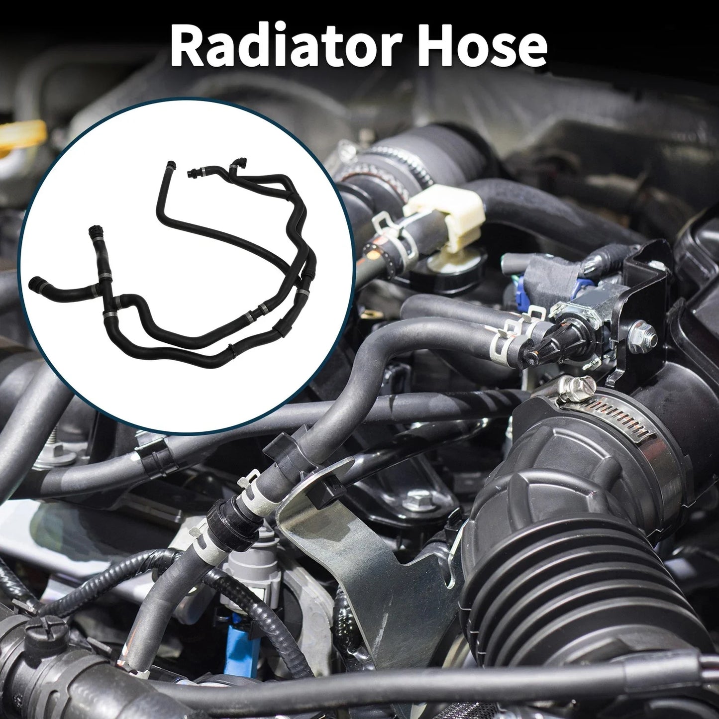 Radiator & Heater Hoses for BMW 5 Series (2009 - 2010)