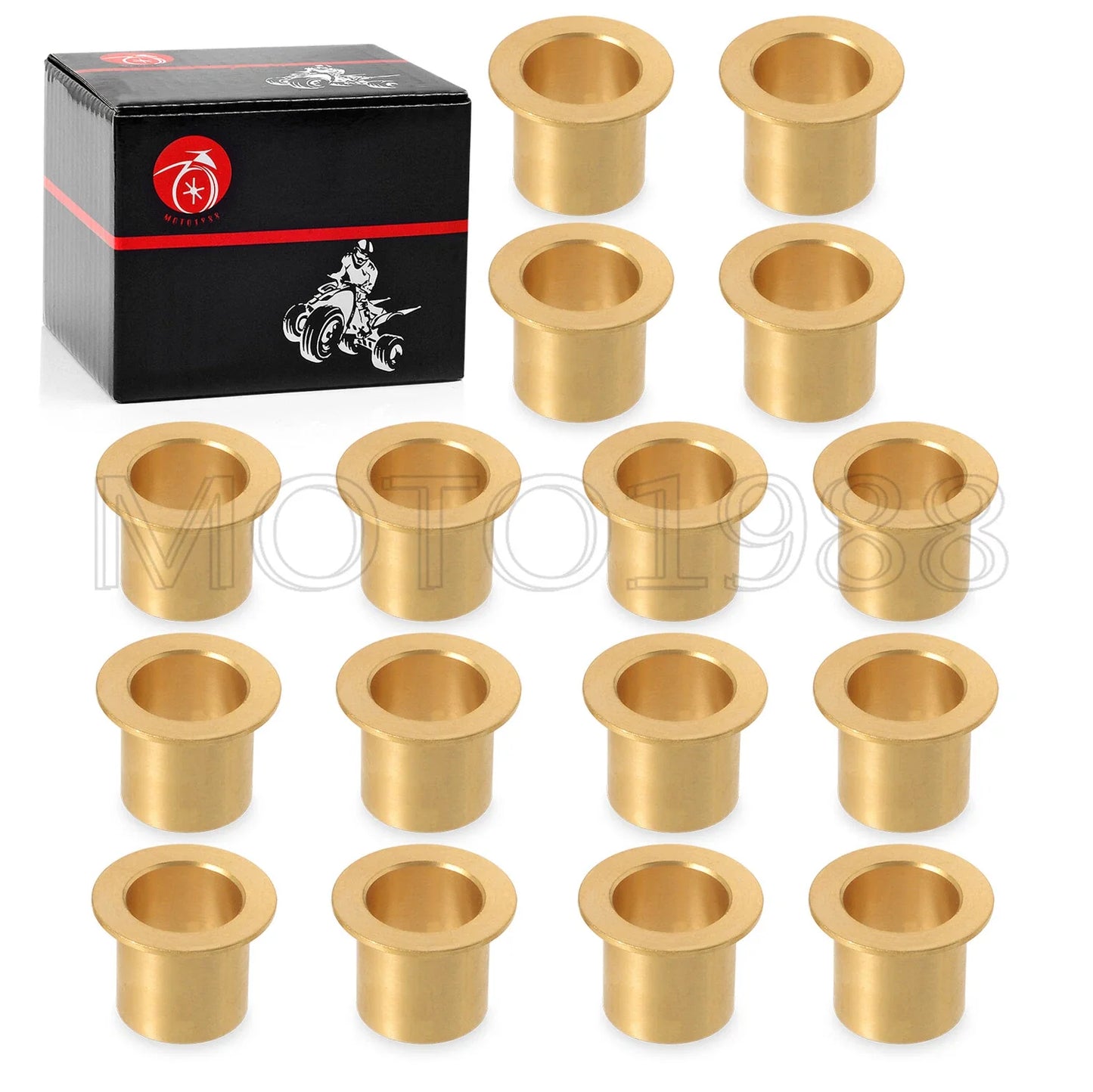 16Pcs Front A Arm Bushing for Ski-Doo Summit MXZ GSX GTX (2003–2010)
