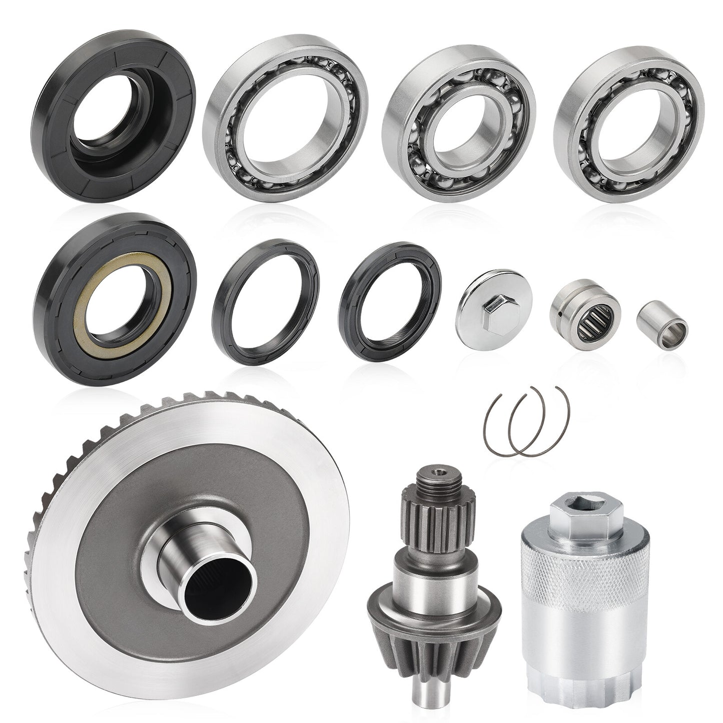 Final Drive Pinion Ring Gear Bearings Tool for Honda Rancher TRX350 TRX400