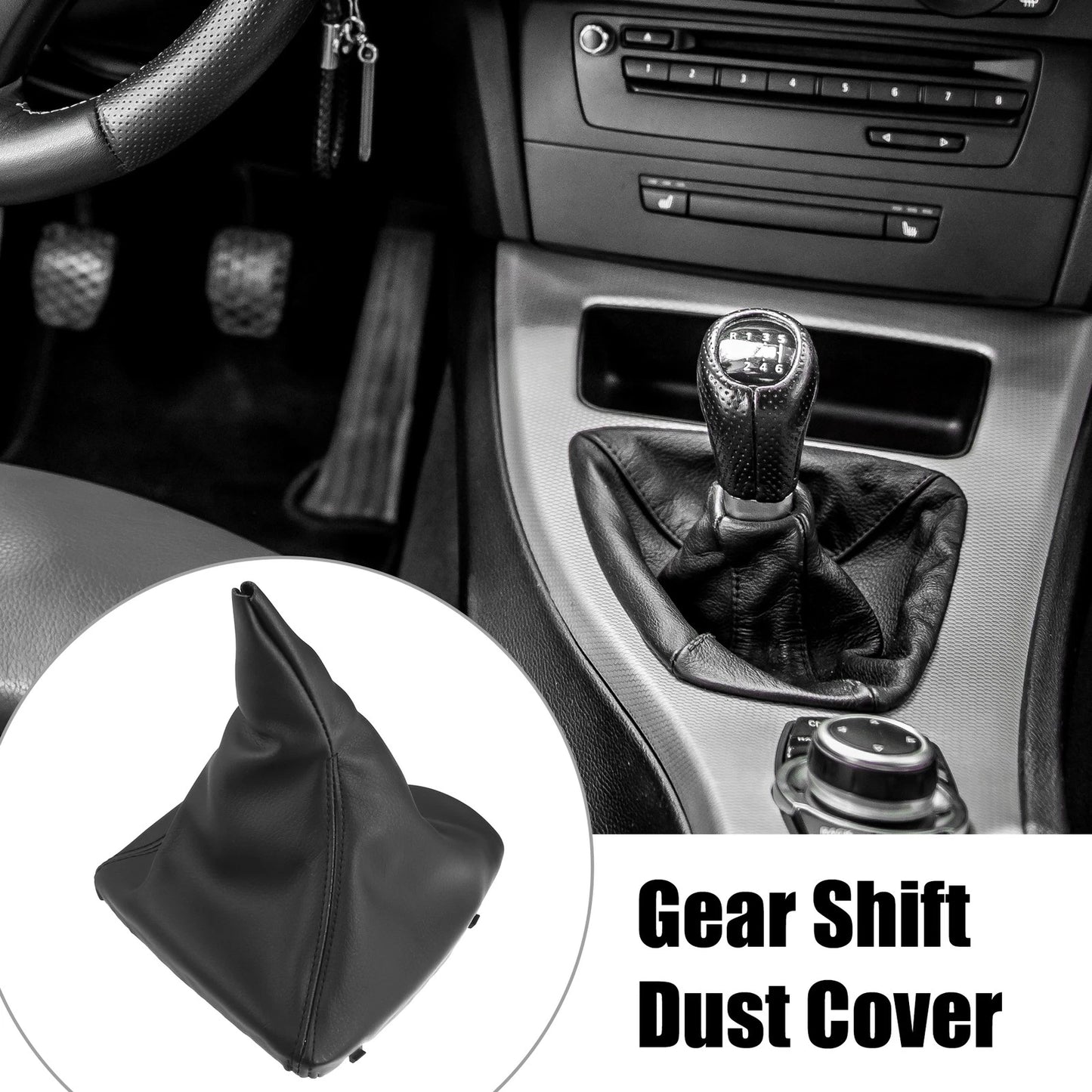 Shift Boot Cover Set for BMW E90 E91 E92 E93 (2007–2013)