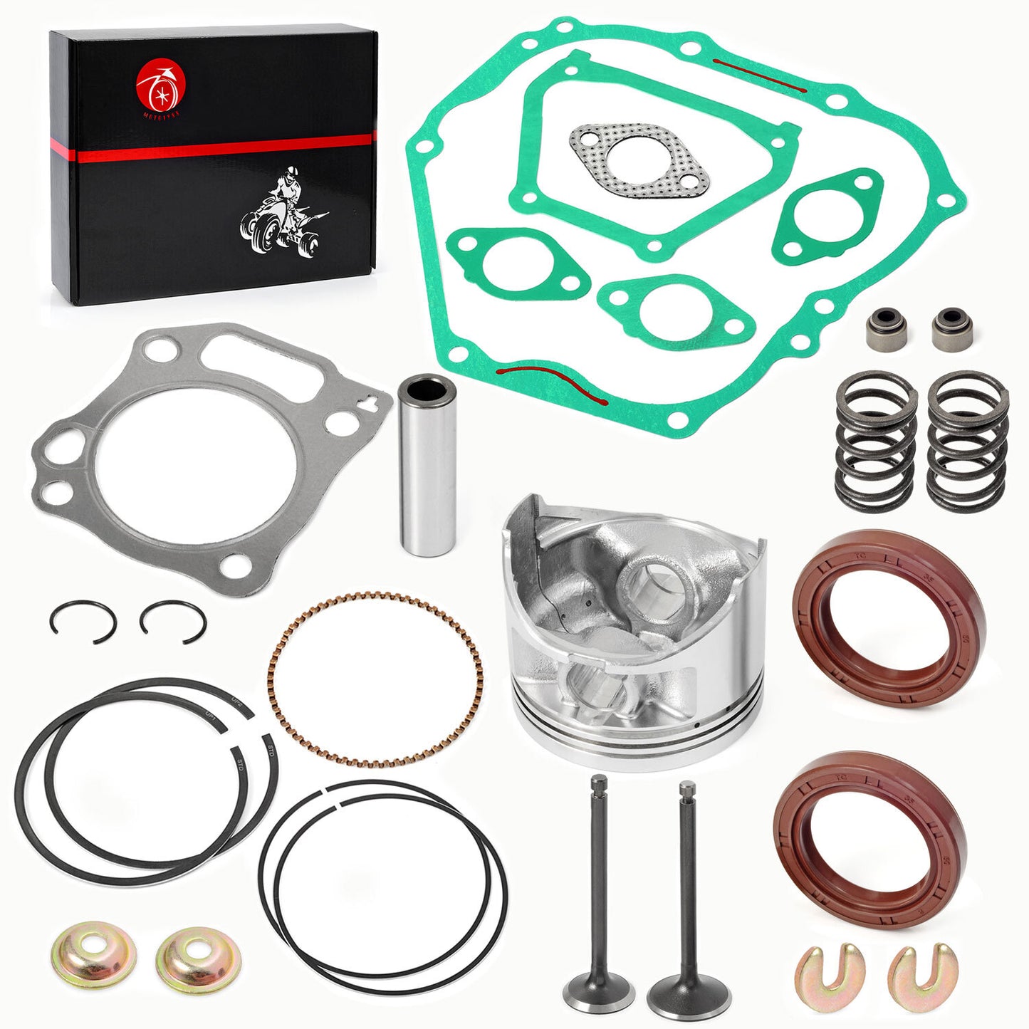 Engine Top End Rebuild Kit for Yamaha Golf Cart G21 G22 (1996–2007)