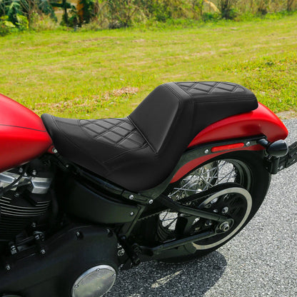 Passenger Gel Seat for Harley Softail FXBB Street Bob (2018-2025)