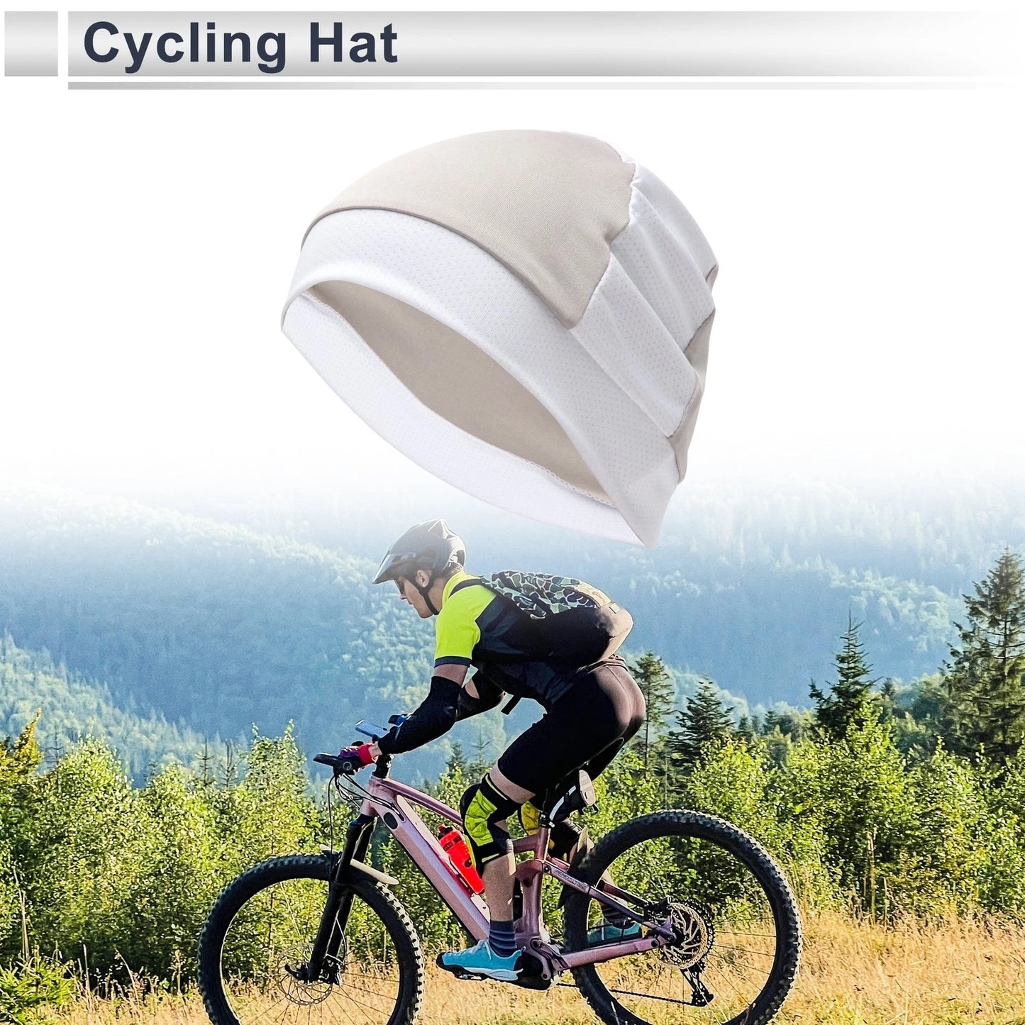 Cycling Hat Sweat Wicking for Universal Fit (2010–2023)