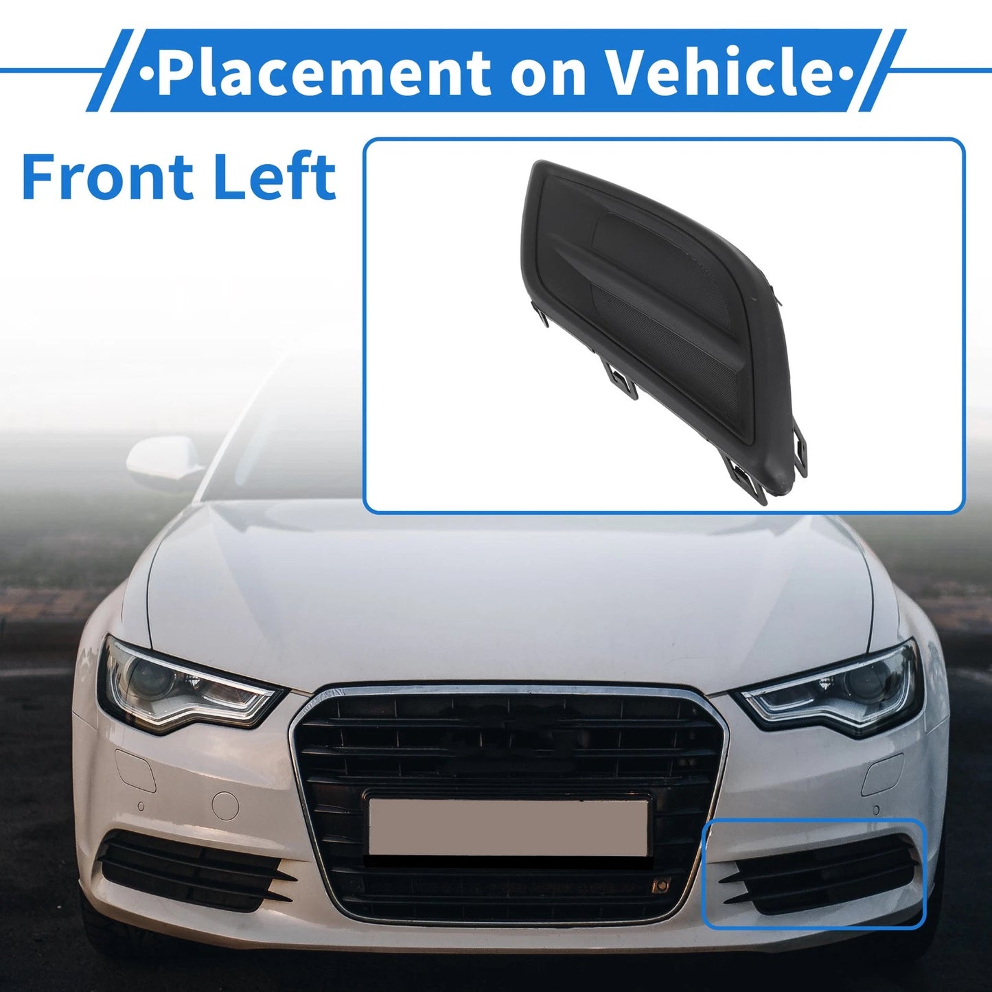 1 Pc Fog Light Grill for Chevrolet Sail (2015–2018) No. 9066298