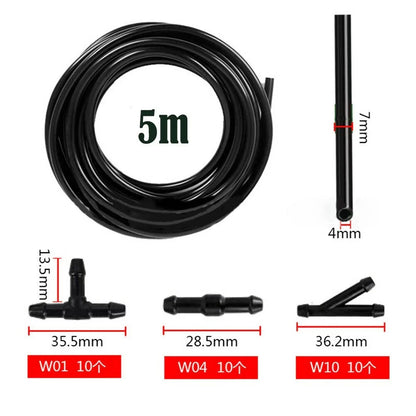Windshield Wiper Tube T/Y/I Type Splitter for Windshield Washer Hoses Connector