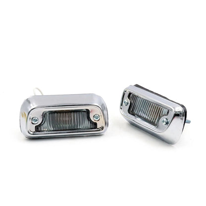 2X Rear License Plate for Toyota Corolla Sprinter (1970–1978)