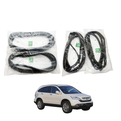 Set of 4 Door Weatherstrips for Honda CR-V (2007–2011)