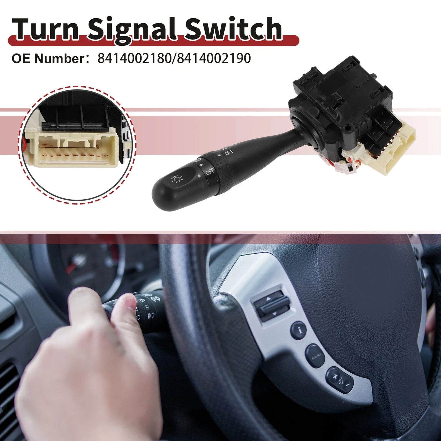 Turn Signal Switch for Toyota Yaris Verso (1999–2005) 8414002180/8414002190