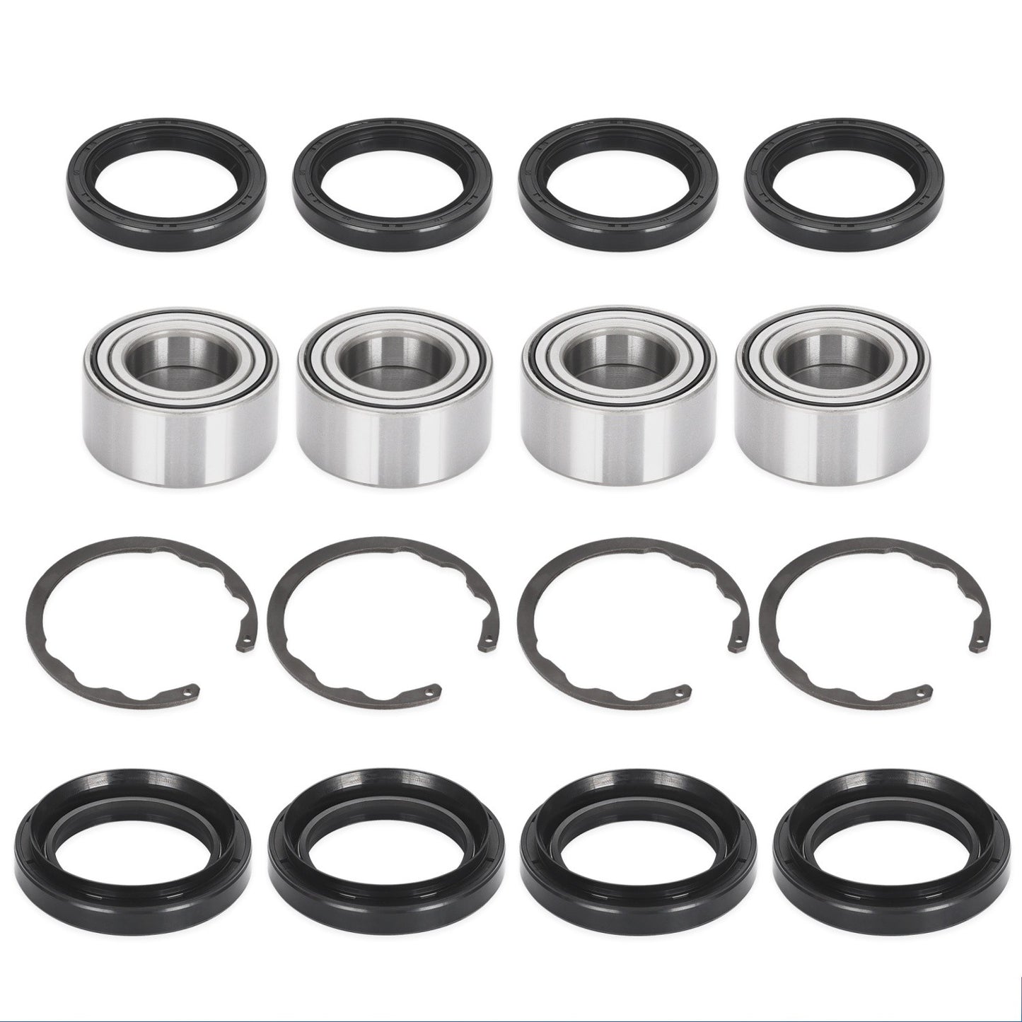 4X Wheel Bearing Kit for Kawasaki Prairie 300 400 (1997–2002)