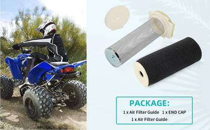 Air Filter Cage Guide CAP Kit for Yamaha Warrior Wolverine YFM350 (1988–2001)