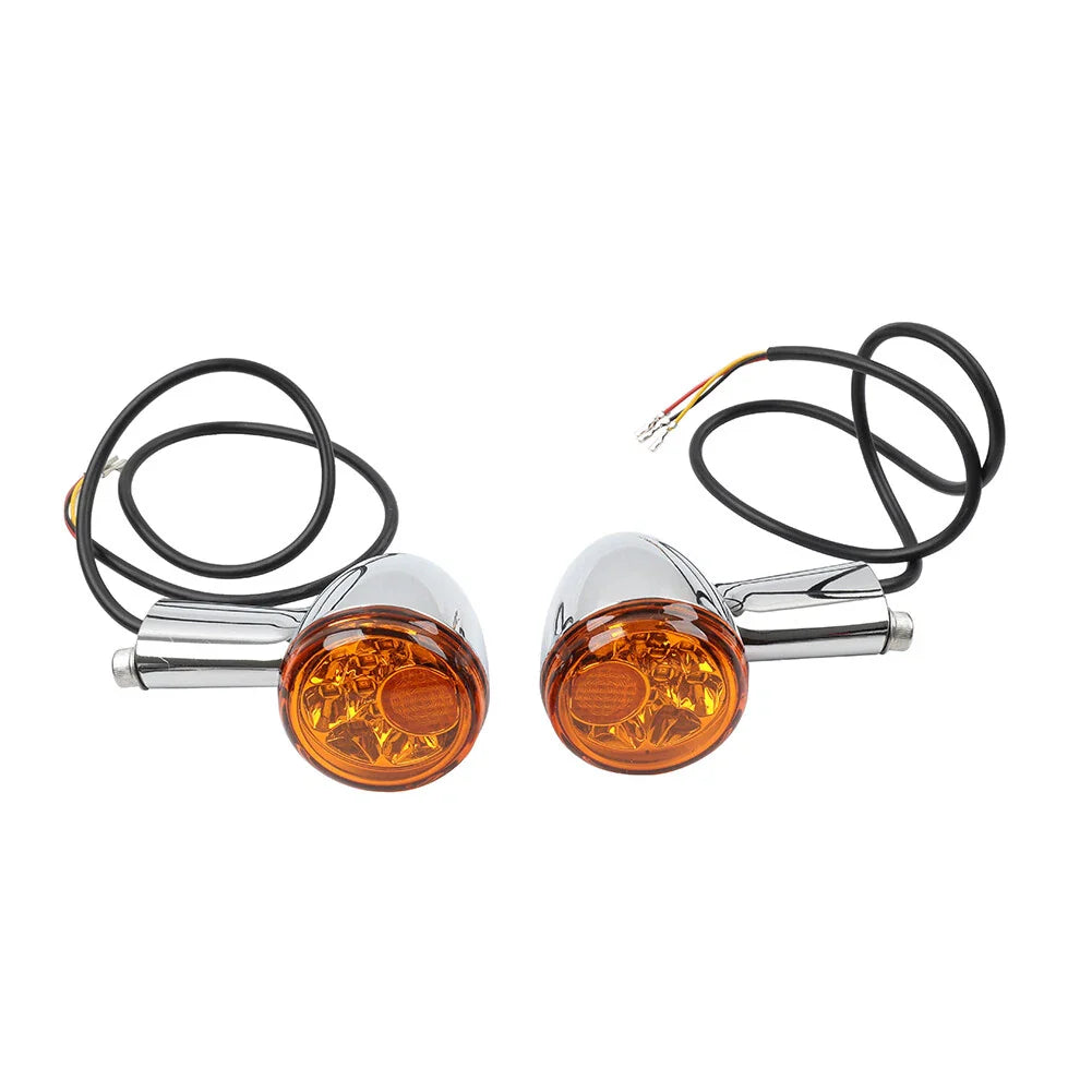 Amber Rear Turn Signal Indicator for Harley XL883 XL1200 Sportster (1992-2022)