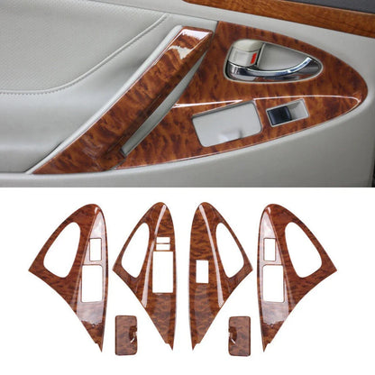 6x Door Window Switch Lift Cover Trim for Toyota Camry (2007–2011)