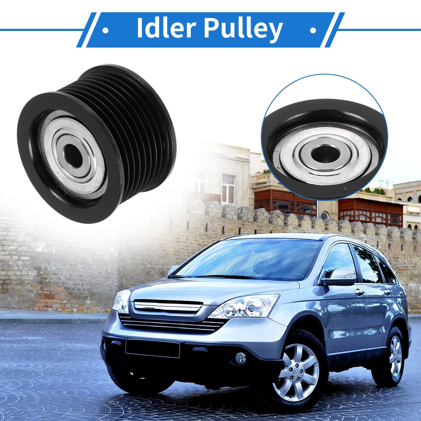 Drive Belt Idler Pulley for Toyota Tundra (2007–2019) No. 1660338011/1660338010