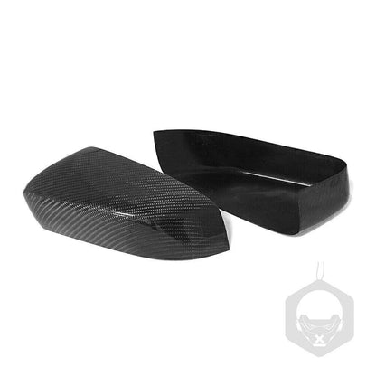Carbon Fiber Side Mirror Cover for Ford Mustang GT/Coupe (2008–2013)