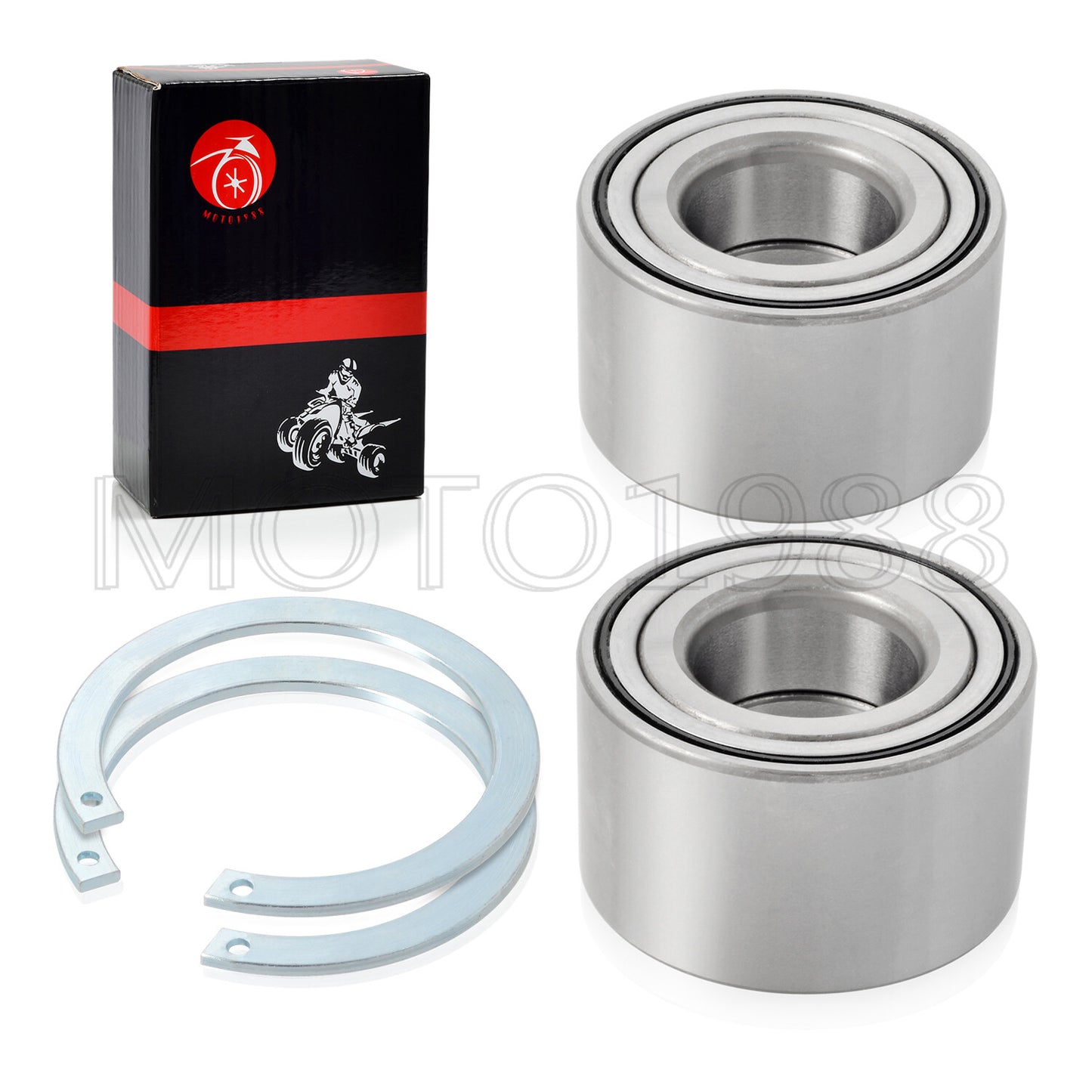 Front Wheel Bearings with Circlip for Honda Foreman 520 (2020–2024)