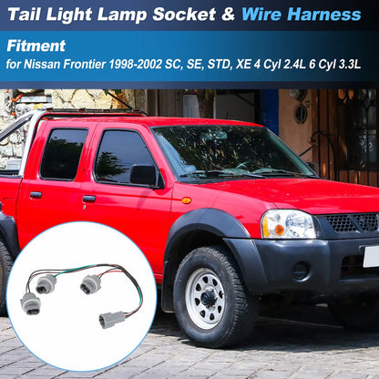 Rear Tail Light Wiring Harness for Nissan Frontier (1998–2002) 26551-3S500