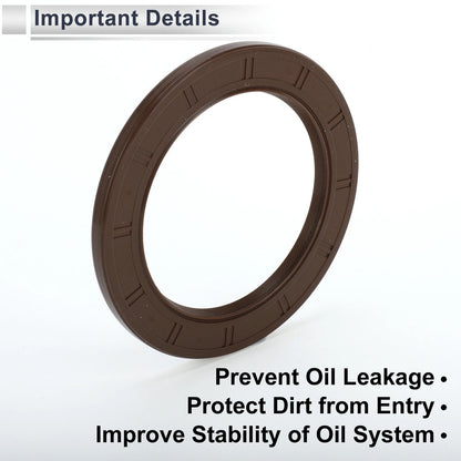 1 Pc Rear Crankshaft Oil Seal for Hyundai Elantra, Kia Soul (2011–2020) No. 21443-2E000