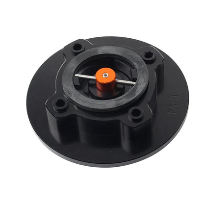 4-Hole Gas Fuel Tank Cap Cover CNC Orange for DUCATI Panigale V4/S/R (2018-2021)