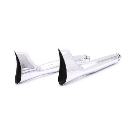 Universal Motorcycle Exhaust Muffler Fishtail Pipe for Harley