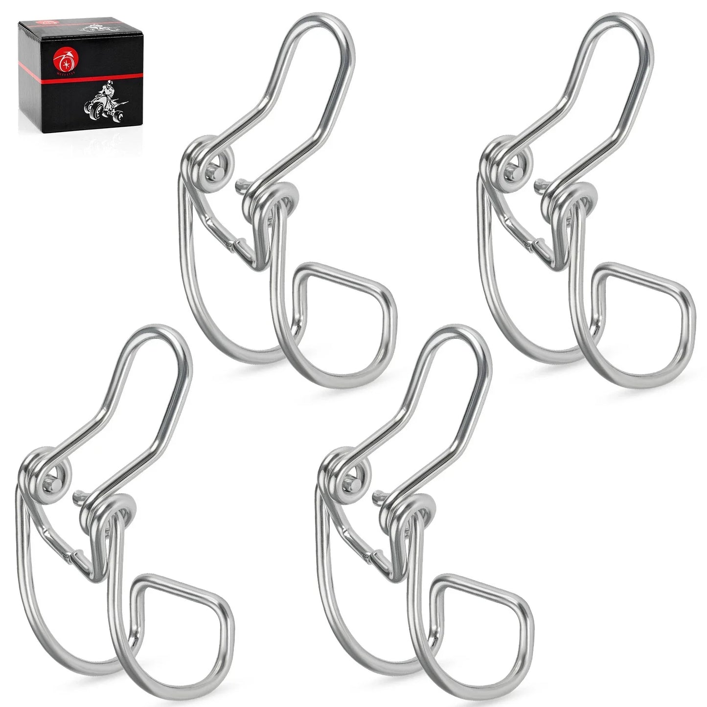 4x Air box Filter Clip for Polaris RZR Turbo 1000 XP 4 S (2014–2023)