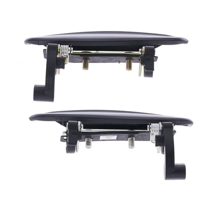 Set of 2 Outer Door Handles for Kia Rio (2002–2005) Black