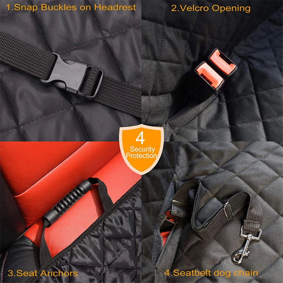 Pet Mat Rear Seat Cover for Car SUV - Waterproof Non-Slip (AU)